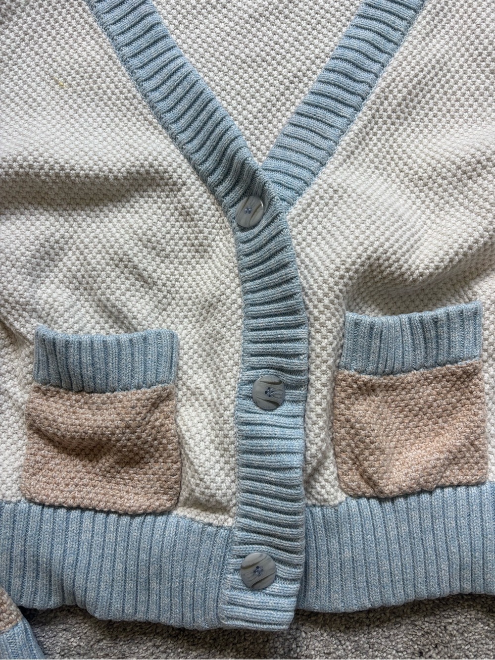 Sancia Colorblock Cardigans - Picture 3 of 4